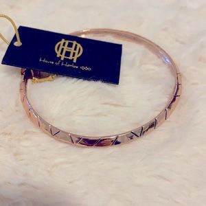 House of Harlow rose gold bracelet
